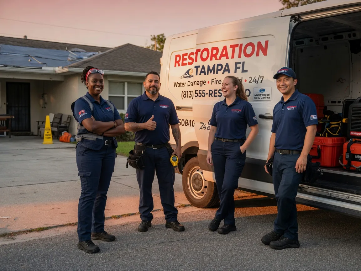 Water Damage Restoration company in Tarawa Terrace, NC